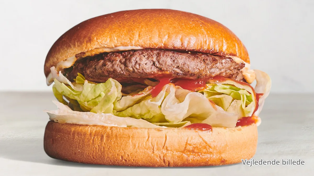 Veggie burger (V)