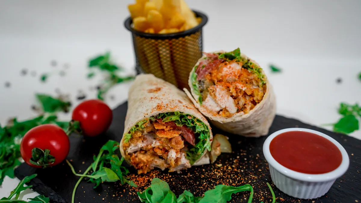 Epic chicken wrap