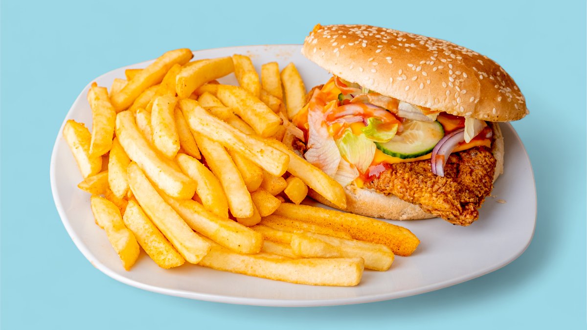 Chicken Burger Menu