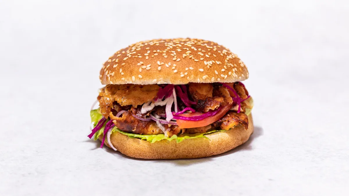Kebab burger