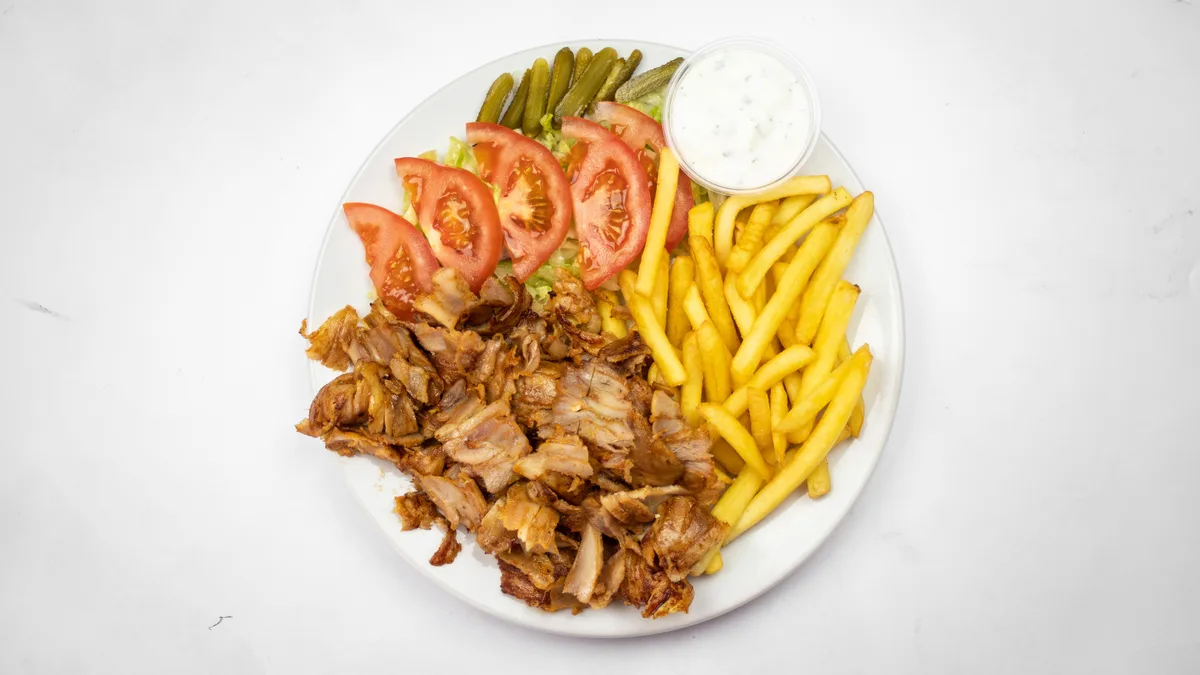 Kebab tanier