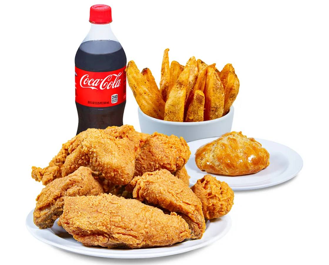 Bone-In 8 PC Dark Meat Chicken with Biscuit - Make It a Meal!