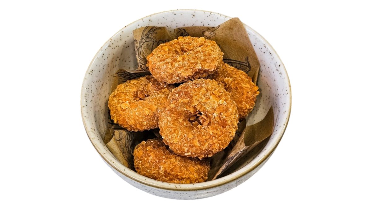 Údené syrové mini donuts