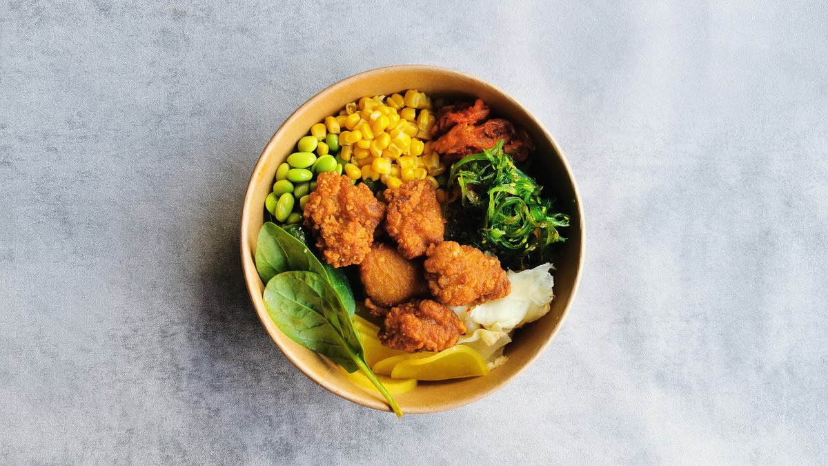 21. Karaage goma nudler