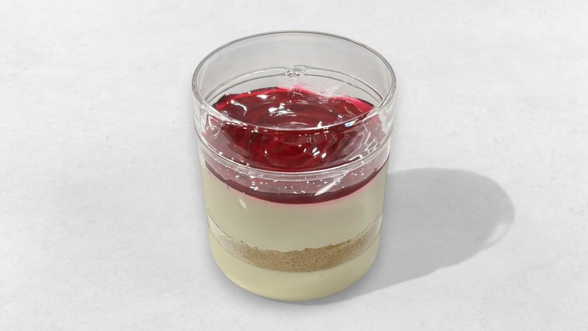 Himbeere Cheesecake Cup