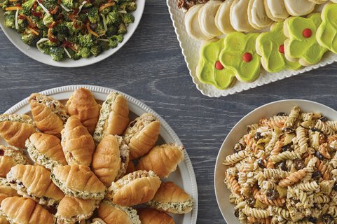 Mini Croissant Sandwich Luncheon