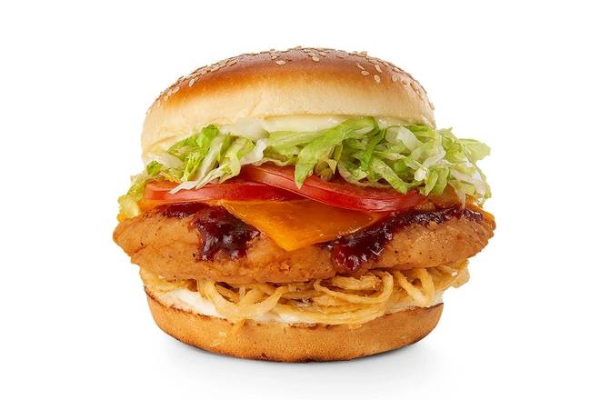 Crispy BBQ Chicken Sammy