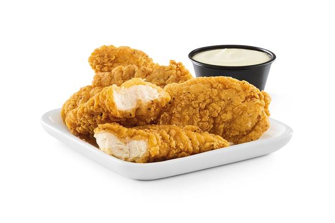 Crispy Chicken Tenders and Fries