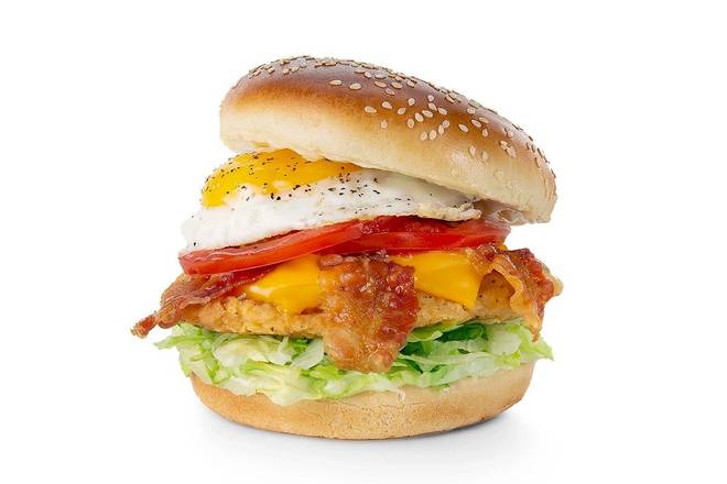 The Hangover Crispy Chicken Sammy