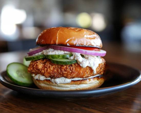 Mediterranean Chicken Sandwich