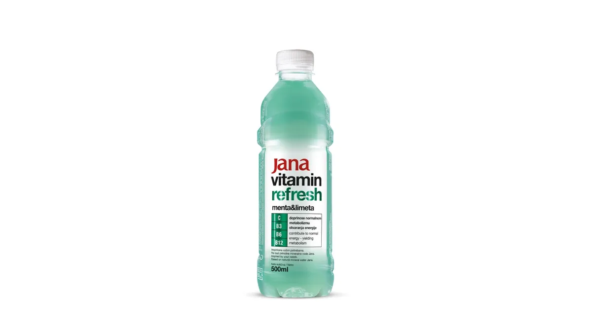 Jana Vitamin Menta and Limeta 0,5 l