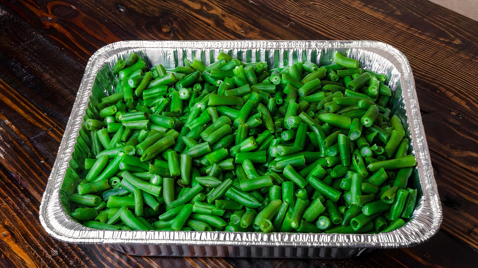 Pan of Green Beans