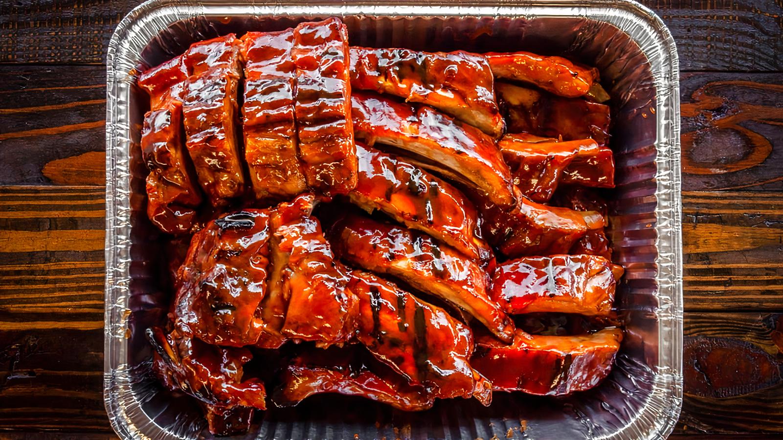 Pan of Ribs - 3 Slabs