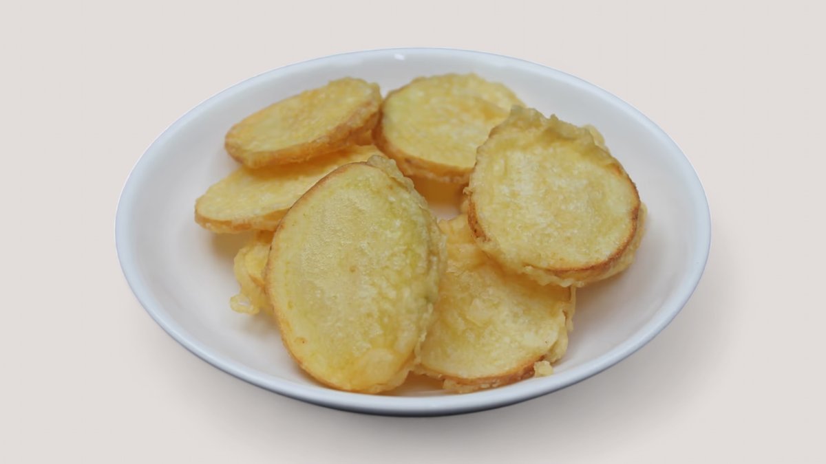 Картофель в кляре