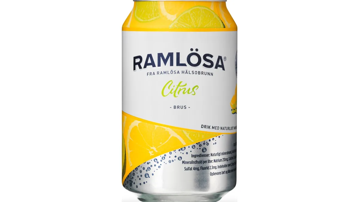 Ramlösa danskvand citrus 0,33 l