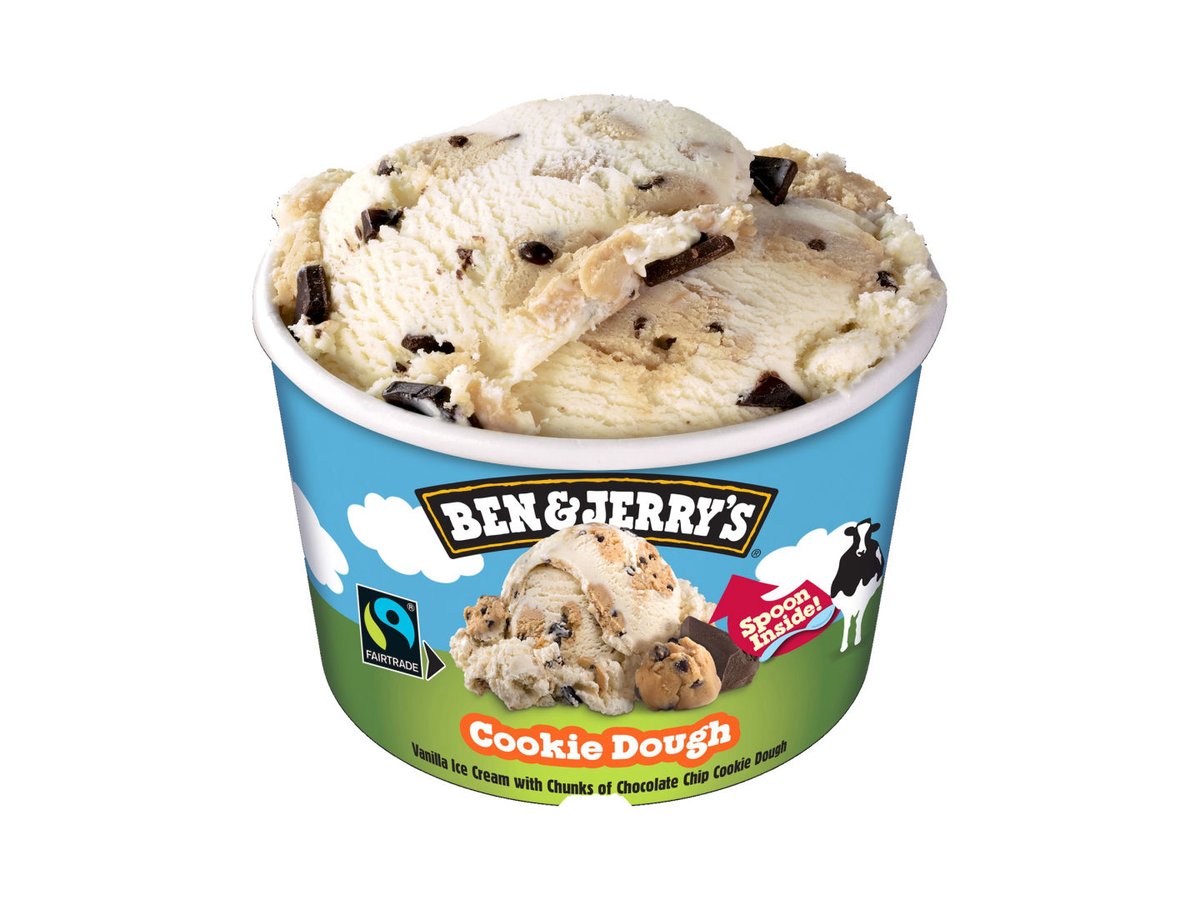 100 ml Ben and Jerry's Cookie Dough