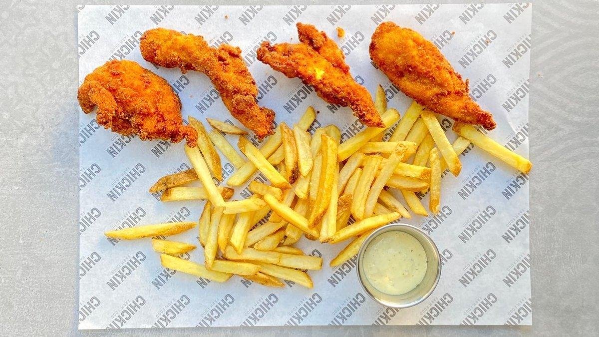 4x strips - kids menu