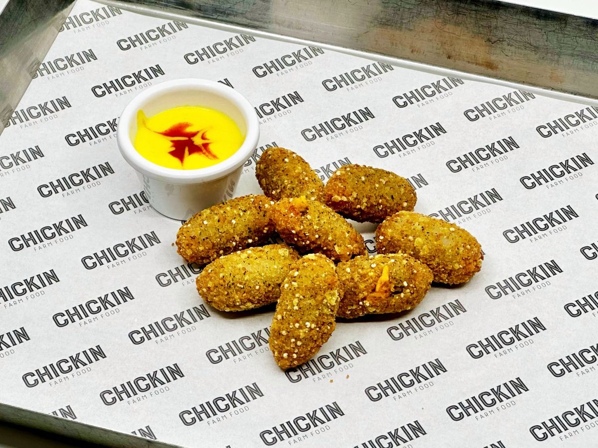 8x Quinoa Jalapeno cheese bites