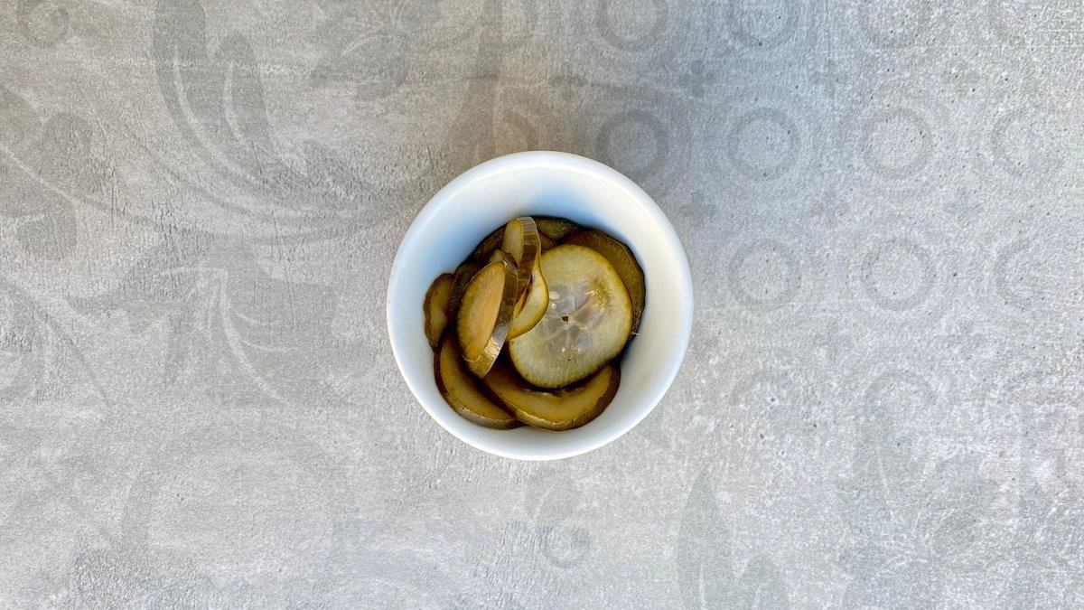 Extra pickled cucumbers 35g