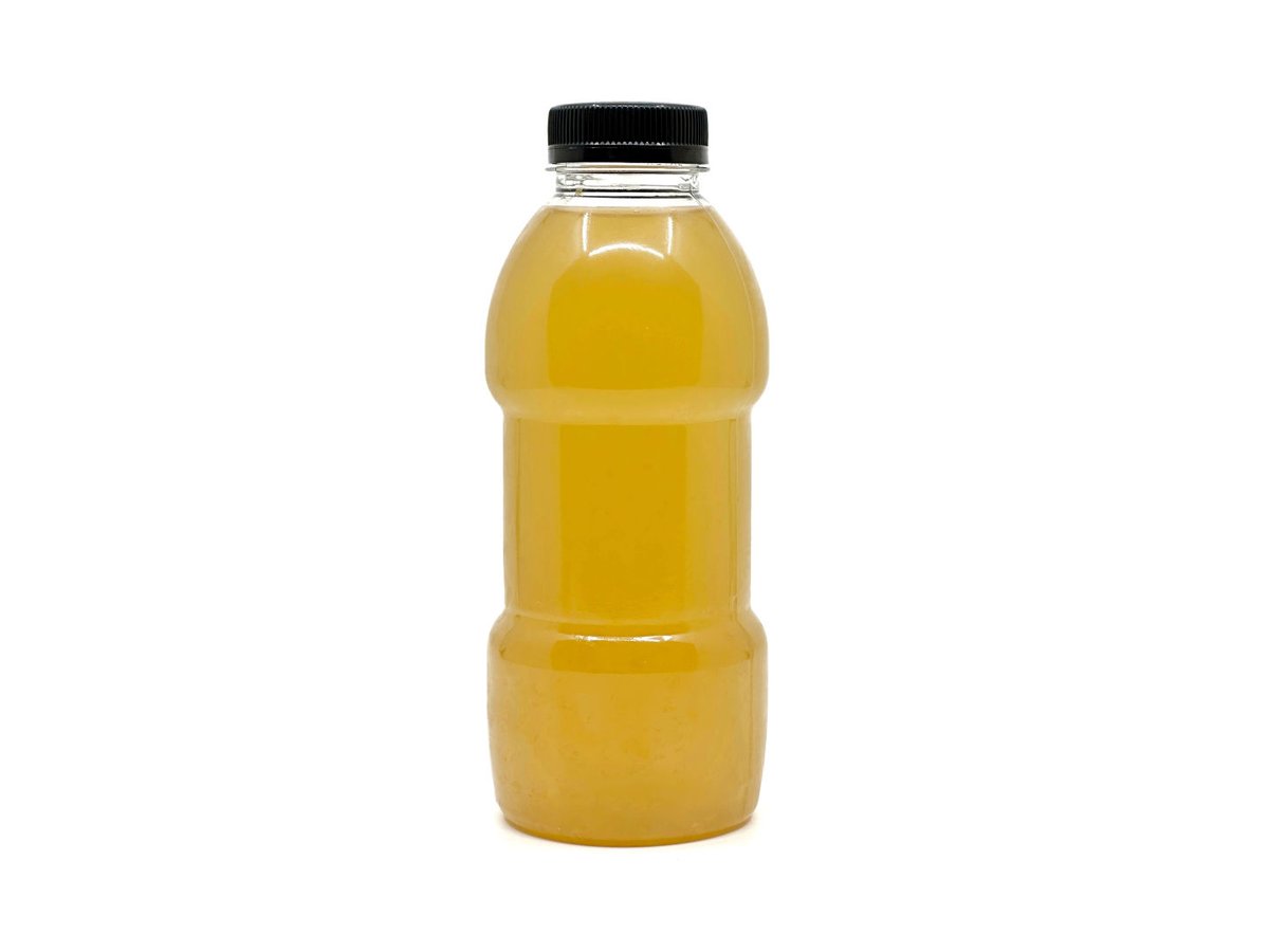 Home-made organic green ice-tea 500ml