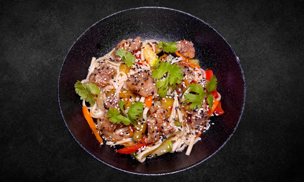 Pork noodles