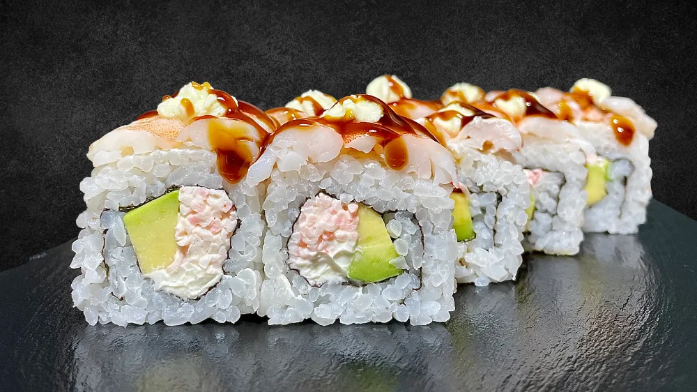 Shrimp and Snow crab roll