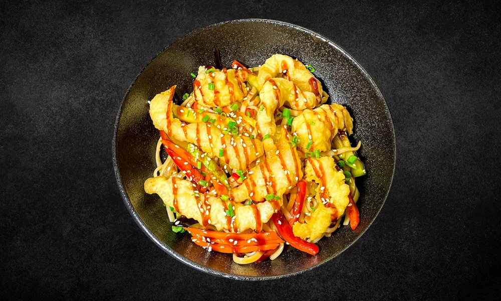 Sweet and sour noodles