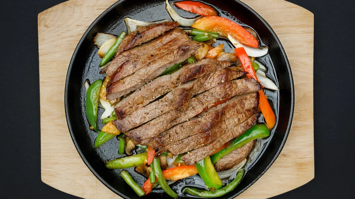 41. Hovězí steak na pánvi