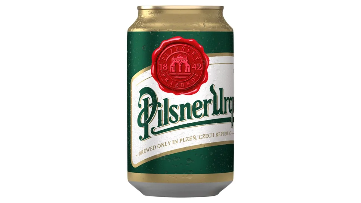 Pilsner Urquell - plech 0,33 l