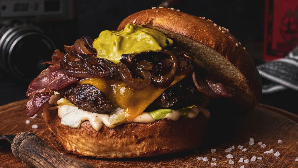 Avokádó burger