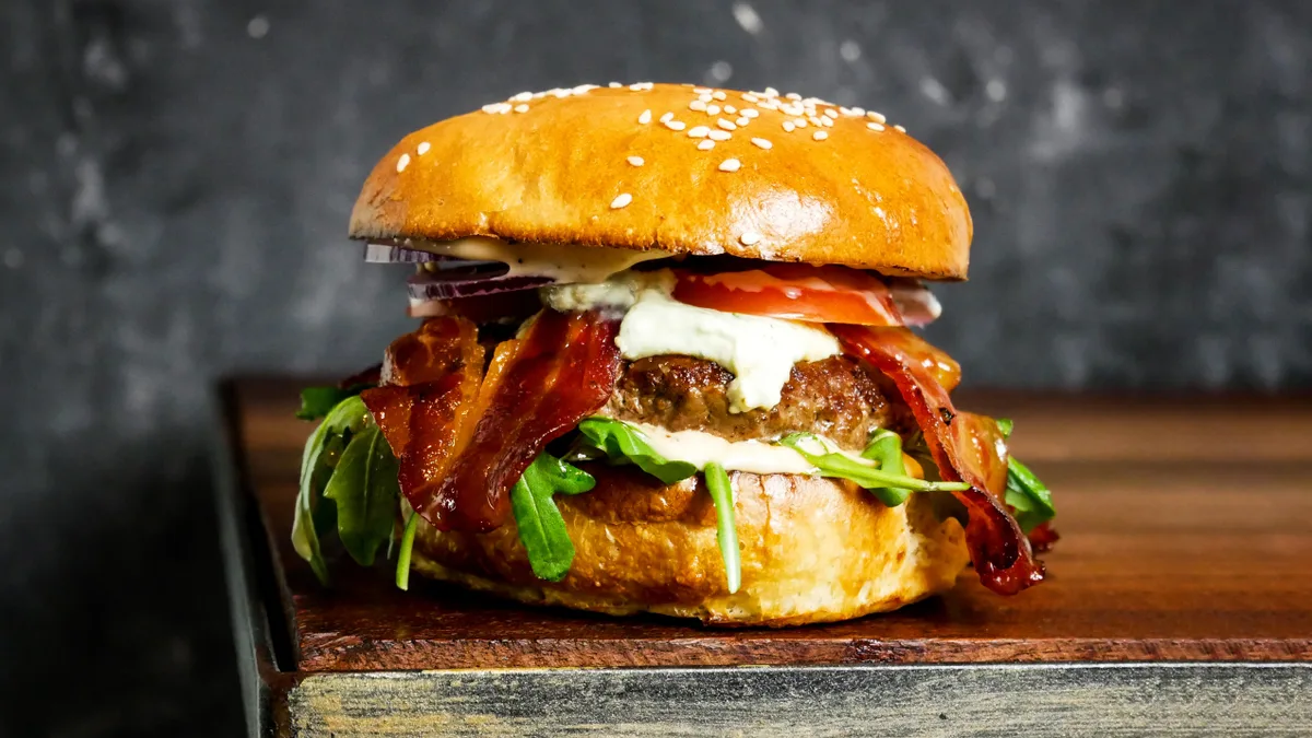 Prémium Bacon burger