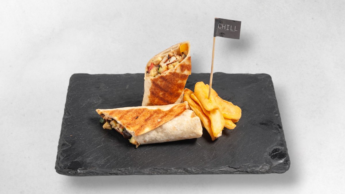 Grilled Halloumi Wrap