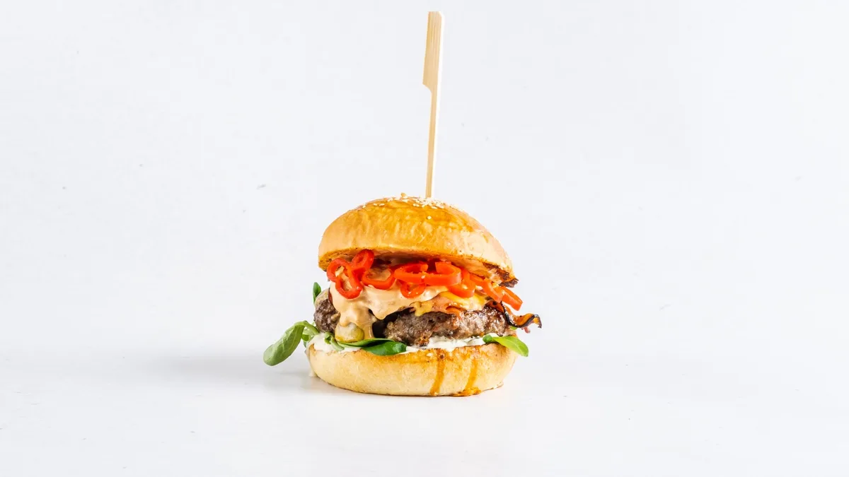 Habanero burger 🌶️ 🌶️