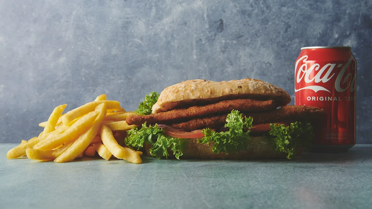 Chicken sandwich menu
