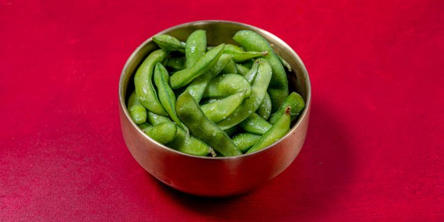 Steamed Edamame Pan