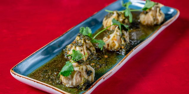 Szechuan Dumplings Pan