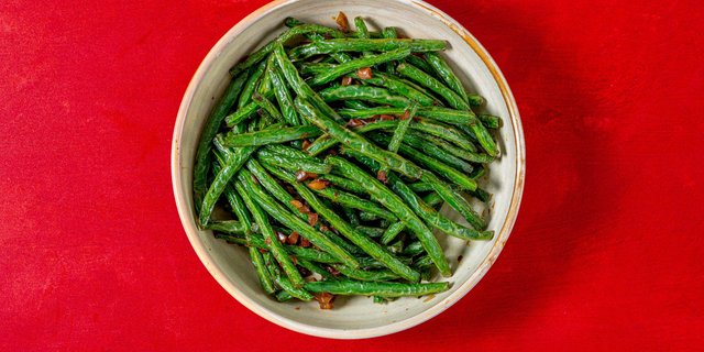 Szechuan Green Beans Pan