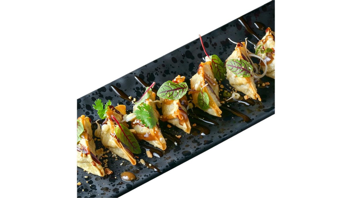 Dumplings (prăjite sau la abur) cu carne de rață (180 g)