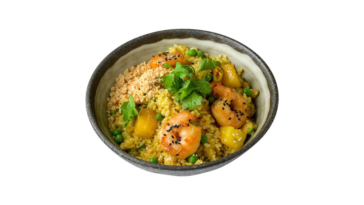 Orez curry cu creveți (380 g)