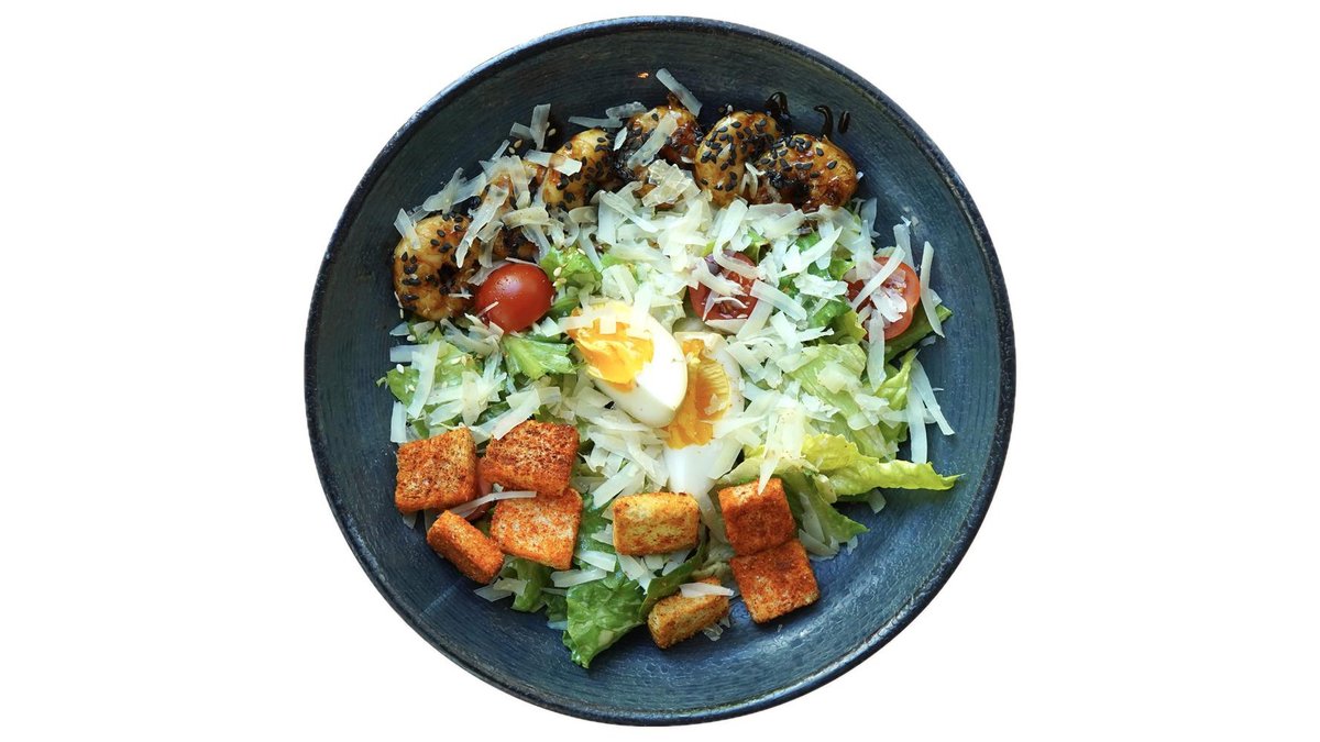 Salată caesar asiatic cu creveți (220 g)