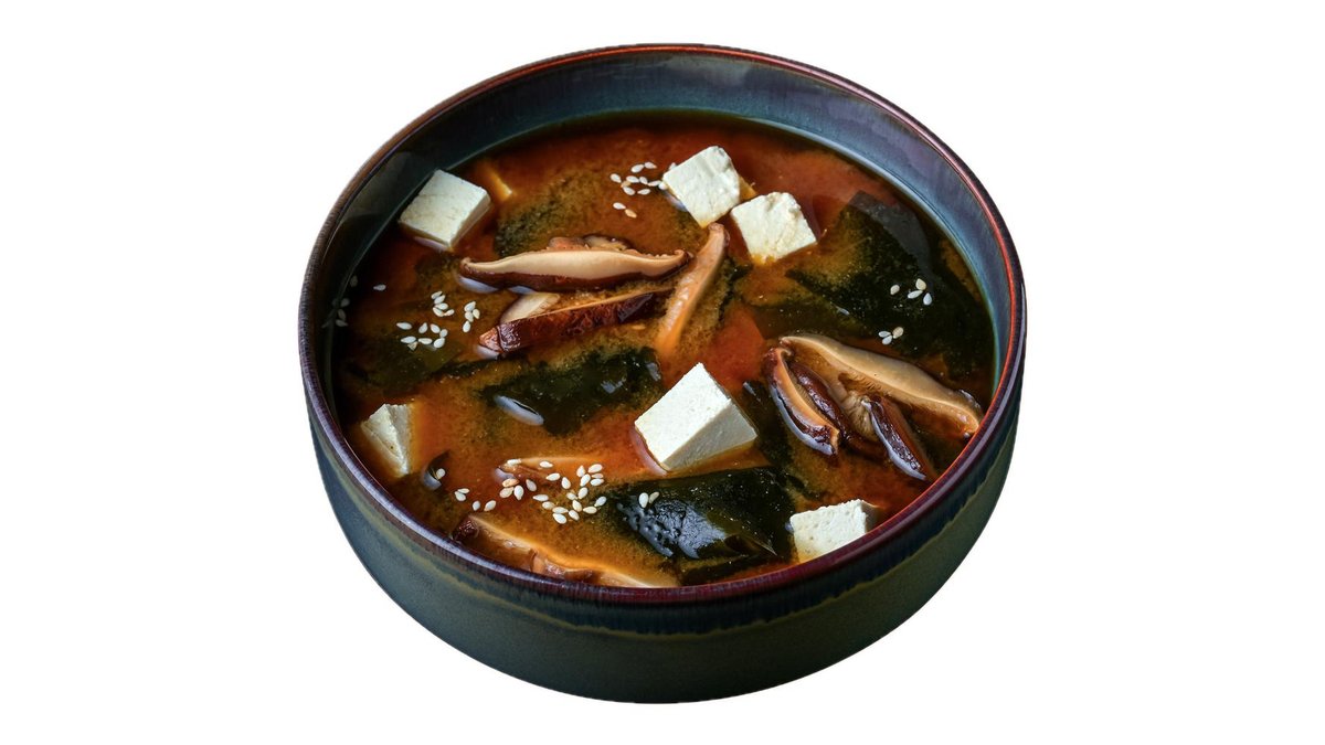 Supa miso cu brânză tofu și ciuperci (300 g)