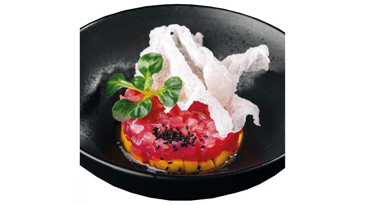 Tartar din ton cu mango cu sos ponzu (115 g)