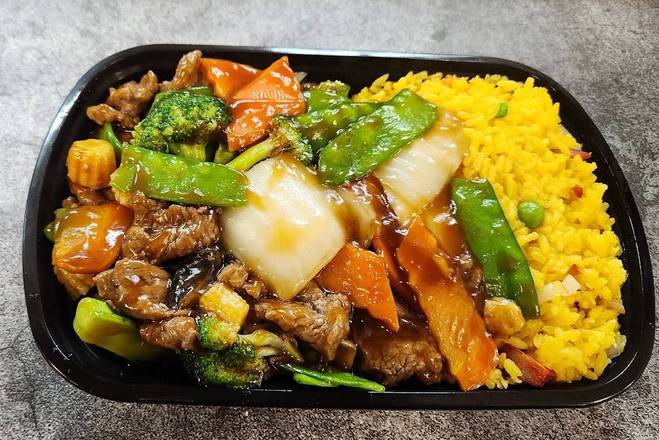 C3 Beef with Mixed Vegetables 杂菜牛