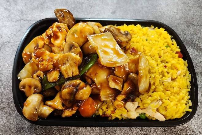 C5 Chicken with Mushrooms 蘑菇鸡