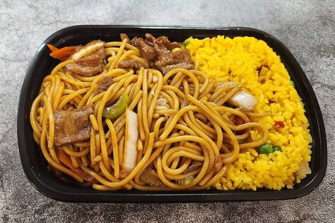 C7 Beef Lo Mein 牛捞面