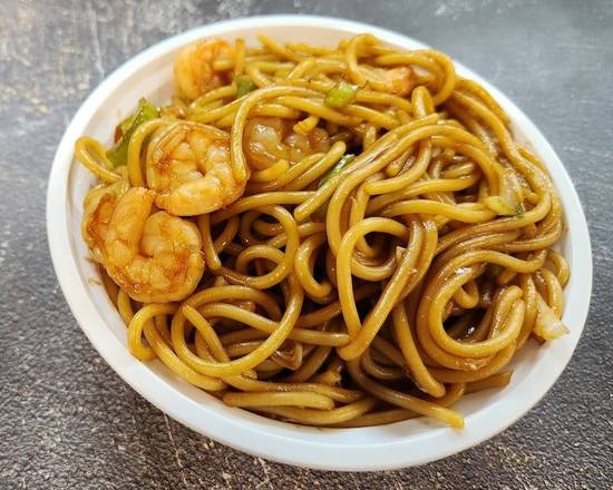 L14 Shrimp Lo Mein 虾捞面