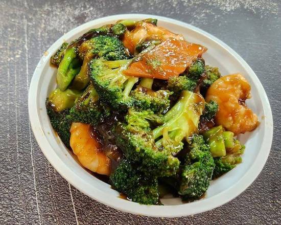 L3 Shrimp with Broccoli 芥兰下