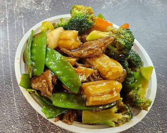 L5 Beef with Mixed Vegetables 杂菜牛