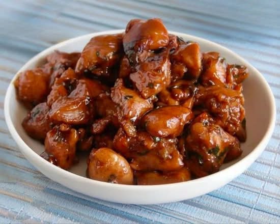 Lg Bourbon Chicken 棒棒鸡