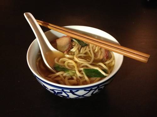 24.Roast Pork Yat Gaw Mein